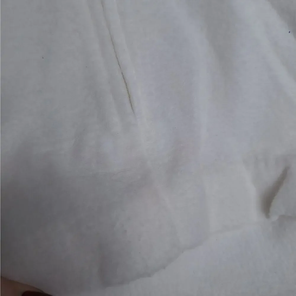 Vintage Carter's Fleece Baby Gown Sleep Sack Sleeper Fortrel Puppy Embroidered